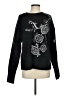 Blank NYC Floral Black Pullover Sweater Size S - photo 1
