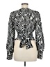 Saunders Collective Black Long Sleeve Blouse Size 6 - photo 2