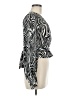 Saunders Collective Black Long Sleeve Blouse Size 6 - photo 4