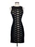 BCBGMAXAZRIA Graphic Black Cocktail Dress Size XS - photo 1