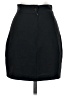 Expressions Solid Black Casual Skirt Size 4 - photo 2