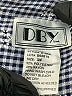 D.B.Y. Ltd Checkered-gingham Blue Casual Dress Size 3 - 4 - photo 7