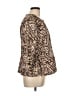 Chico's Brown 3/4 Sleeve Blouse Size Lg (2) - photo 4
