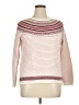 Talbots Print White Pullover Sweater Size XL - photo 1