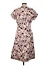 Etcetera Floral Tan Casual Dress Size 10 - photo 2