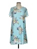 Mi ami 100% Polyester Blue Casual Dress Size XS - photo 1