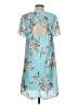 Mi ami 100% Polyester Blue Casual Dress Size XS - photo 2