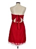 Fascination 100% Polyester Solid Red Cocktail Dress Size M - photo 2