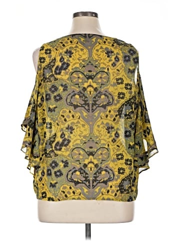 Jeans By Buffalo 3/4 Sleeve Blouse (view 2)
