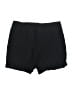 Zenobia Solid Black Shorts Size 1X - photo 2