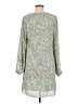 Lounge 100% Polyester Floral Green Casual Dress Size M - photo 2