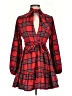 Unbranded Plaid Red Casual Dress Size XS - photo 1