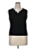 Chico's Black Sleeveless T-Shirt Size XL (3) - photo 1