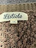 Listicle 100% Acrylic Chevron-herringbone Brown Pullover Sweater Size L - photo 7