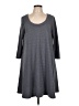 Lilka Chevron-herringbone Gray Casual Dress Size L - photo 1