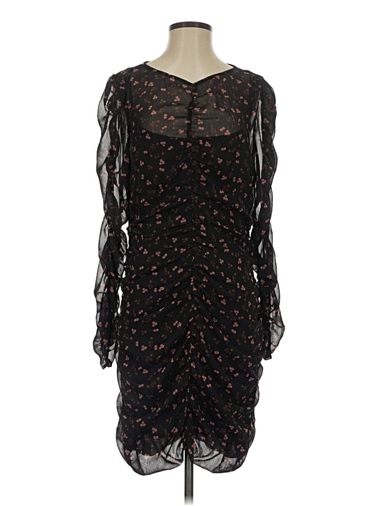 Pre-owned Hudson Gray Cocktail Dress In Black