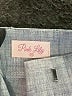 Pink Lily Chevron-herringbone Blue Casual Pants Size XS - photo 6