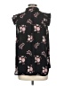 Assorted Brands 100% Polyester Floral Black Sleeveless Blouse Size M (estimated) - photo 2