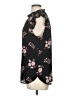 Assorted Brands 100% Polyester Floral Black Sleeveless Blouse Size M (estimated) - photo 5