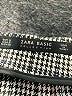 Zara Basic Houndstooth Gray Formal Skirt Size S - photo 3