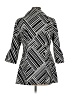 Eden Court Print Black Coat Size M - photo 2