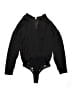 Glam 100% Polyester Black Bodysuit Size M - photo 1