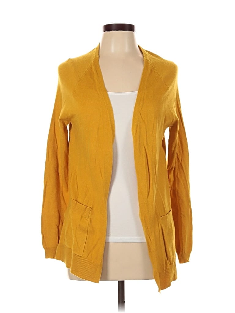 Pre-owned Love Tree Cardigan Sweater In Yellow