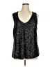 Cupio Silver Sleeveless Blouse Size 1X - photo 1