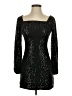Unbranded 100% Polyester Black Cocktail Dress Size 4 - photo 1