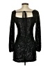 Unbranded 100% Polyester Black Cocktail Dress Size 4 - photo 2