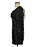 Unbranded 100% Polyester Black Cocktail Dress Size 4 - photo 5