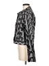 Marc Jacobs 100% Cotton Graphic Gray Blue Jacket Size M - photo 5