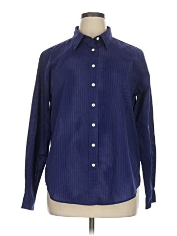 Van Heusen Long Sleeve Button-Down Shirt (view 1)