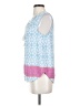 Le Lis Blue Sleeveless Blouse Size S (estimated) - photo 5