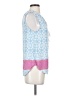 Le Lis Blue Sleeveless Blouse Size S (estimated) - photo 4