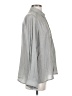 Express Gray Long Sleeve Button-Down Shirt Size S - photo 4