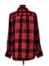 Cato Plaid Red Long Sleeve Button-Down Shirt Size L - photo 2