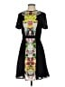 Prabal Gurung for Target 100% Polyester Graphic Black Cocktail Dress Size 2 - photo 1