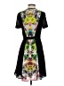 Prabal Gurung for Target 100% Polyester Graphic Black Cocktail Dress Size 2 - photo 2