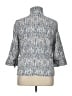 Cj Banks Print Silver Coat Size 0X - photo 2