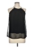Alya 100% Polyester Black Sleeveless Blouse Size M - photo 1
