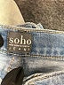 Soho Blue Denim Shorts Size 25 waist - photo 3