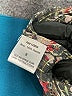 Love Sam 100% Viscose Floral Black Short Sleeve Blouse Size S - photo 8