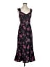 Hutch 100% Polyester Floral Black Cocktail Dress Size 2 - photo 1