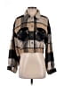 Unbranded Plaid Brown Jacket Size M (estimated) - photo 1