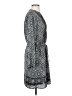 Gap 100% Polyester Paisley Gray Casual Dress Size S - photo 4