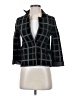 Moth by Anthropologie 100% Polyester Plaid Black Blazer Size XXS - photo 1