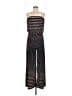Ariella Polka Dots Black Jumpsuit Size S - photo 1