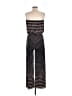 Ariella Polka Dots Black Jumpsuit Size S - photo 2