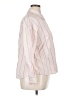 Old Navy 100% Cotton Stripes Pink Long Sleeve Blouse Size XL - photo 4